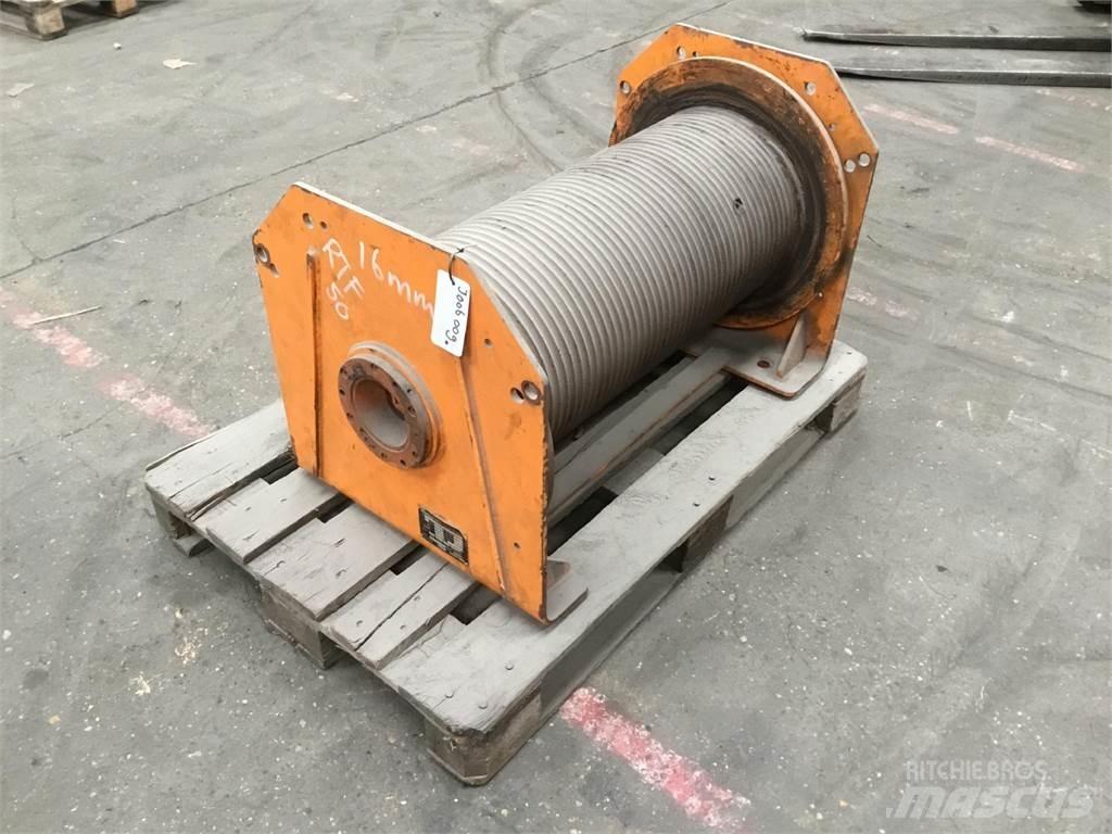 Faun RTF 50-4 winch Pacēlāju/krānu aprīkojums