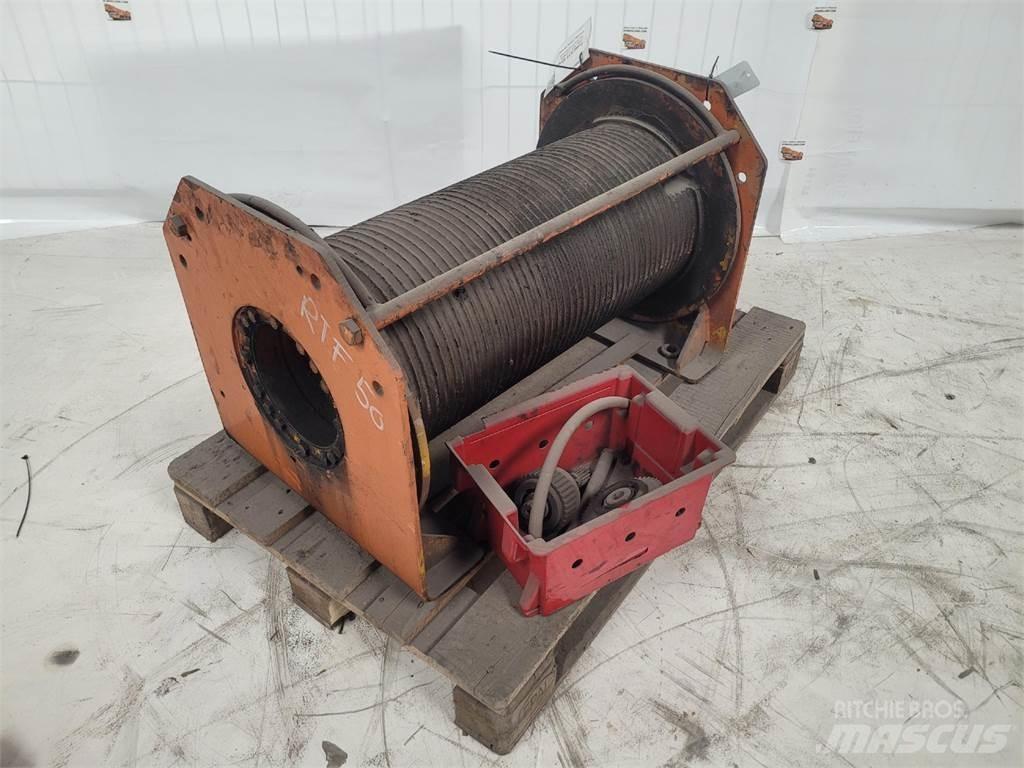 Faun RTF 50 winch Pacēlāju/krānu aprīkojums