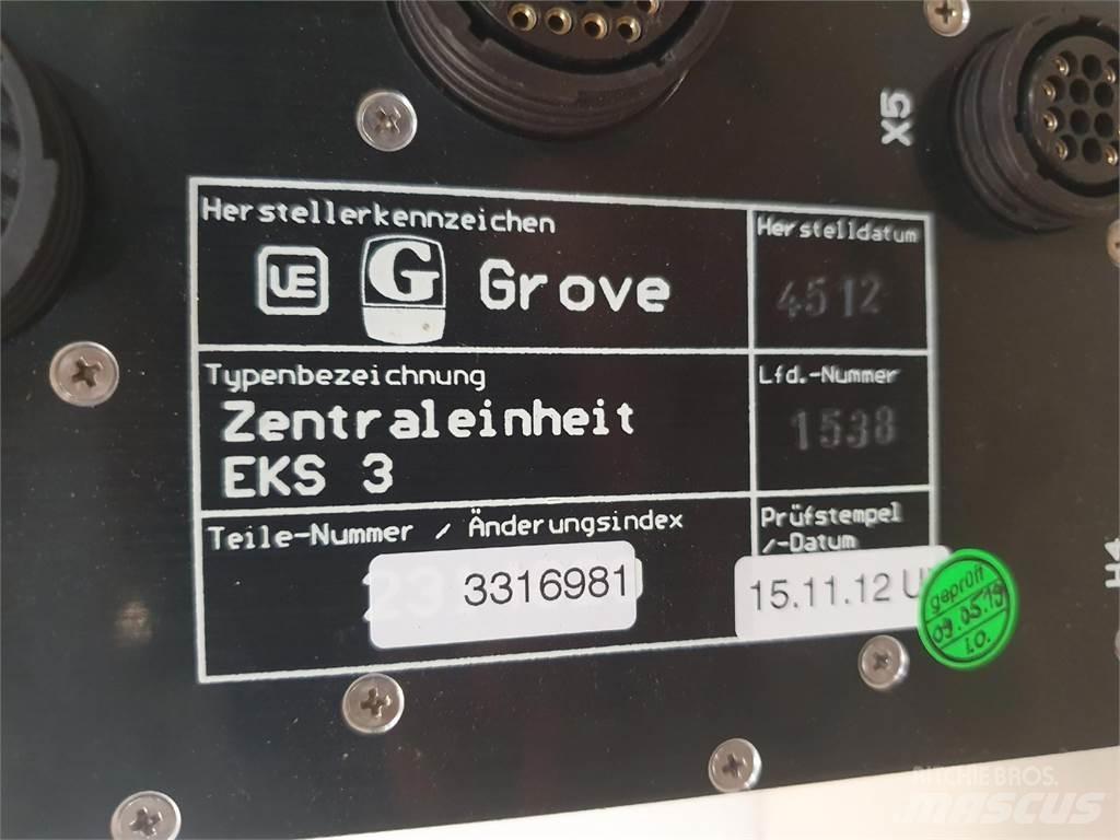 Grove EKS 3 LMB Pacēlāju/krānu aprīkojums