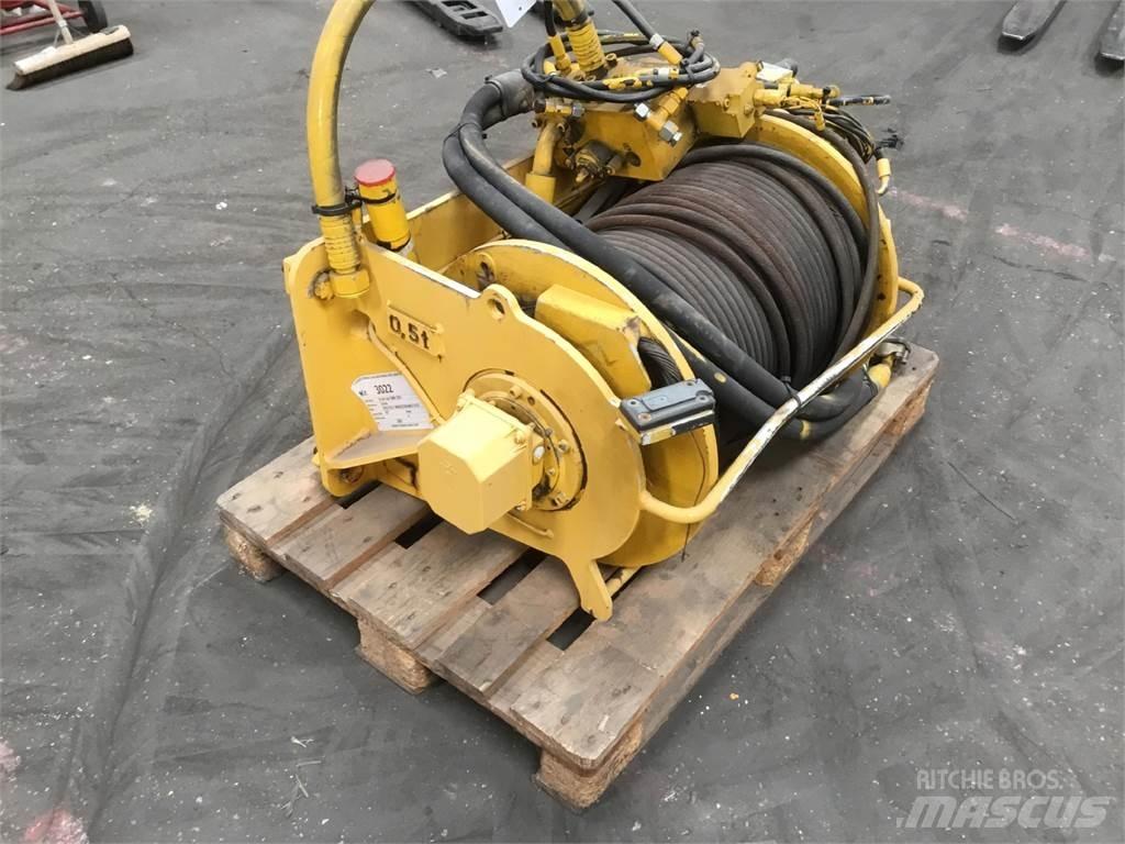Grove GMK 3055 winch Pacēlāju/krānu aprīkojums