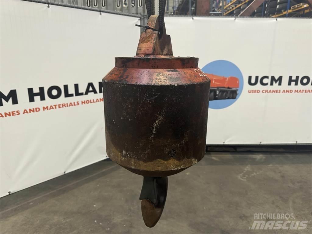  Hookball 7.2 ton Pacēlāju/krānu aprīkojums