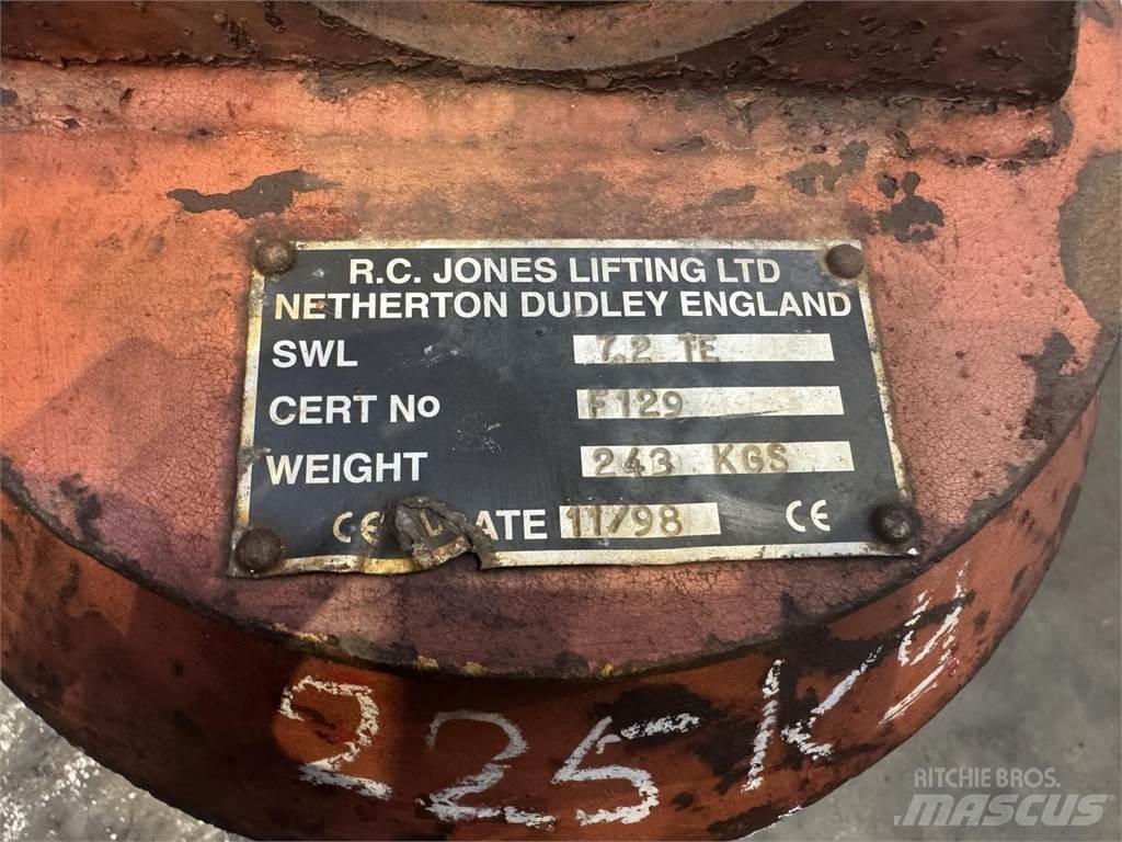  Hookball 7.2 ton Pacēlāju/krānu aprīkojums