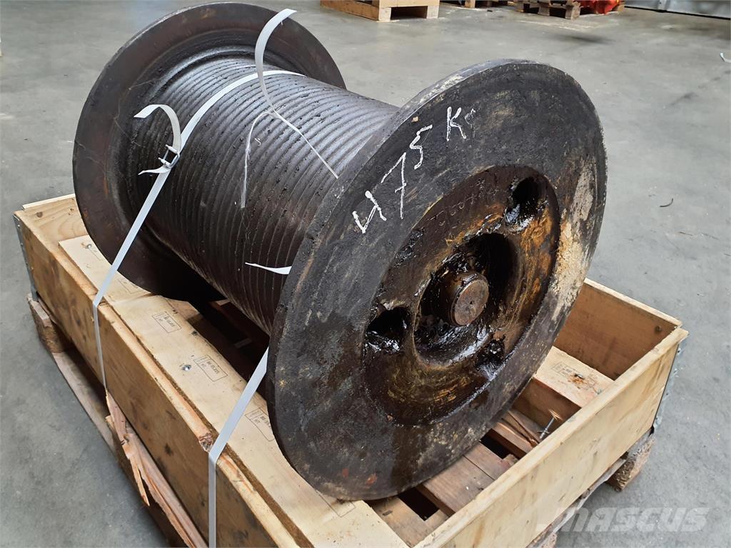 Krupp KMK 4070 winch Pacēlāju/krānu aprīkojums