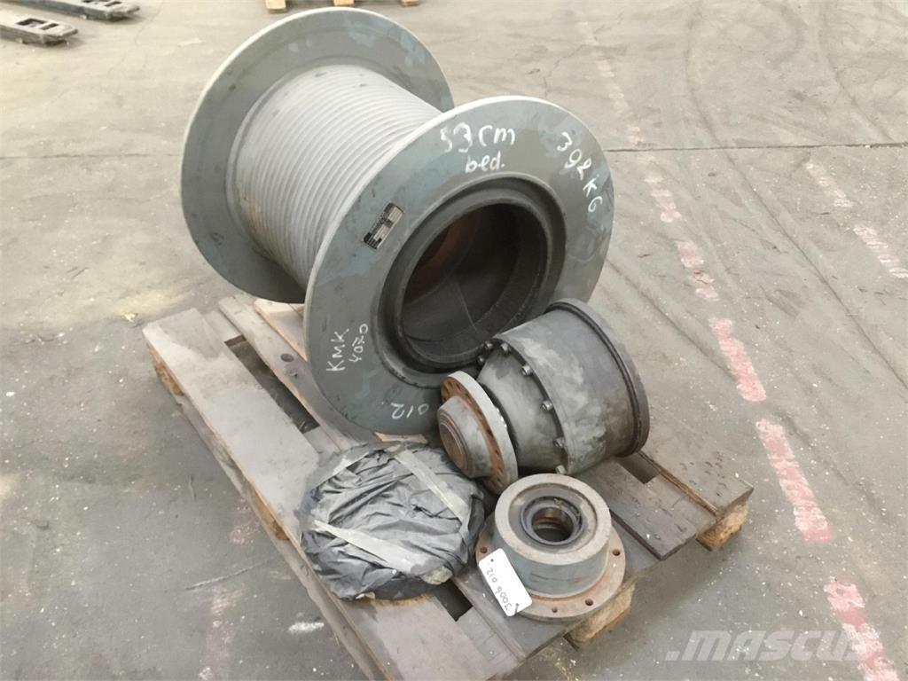 Krupp KMK 4070 winch Pacēlāju/krānu aprīkojums