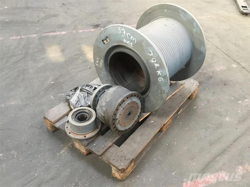 Krupp KMK 4070 winch Pacēlāju/krānu aprīkojums