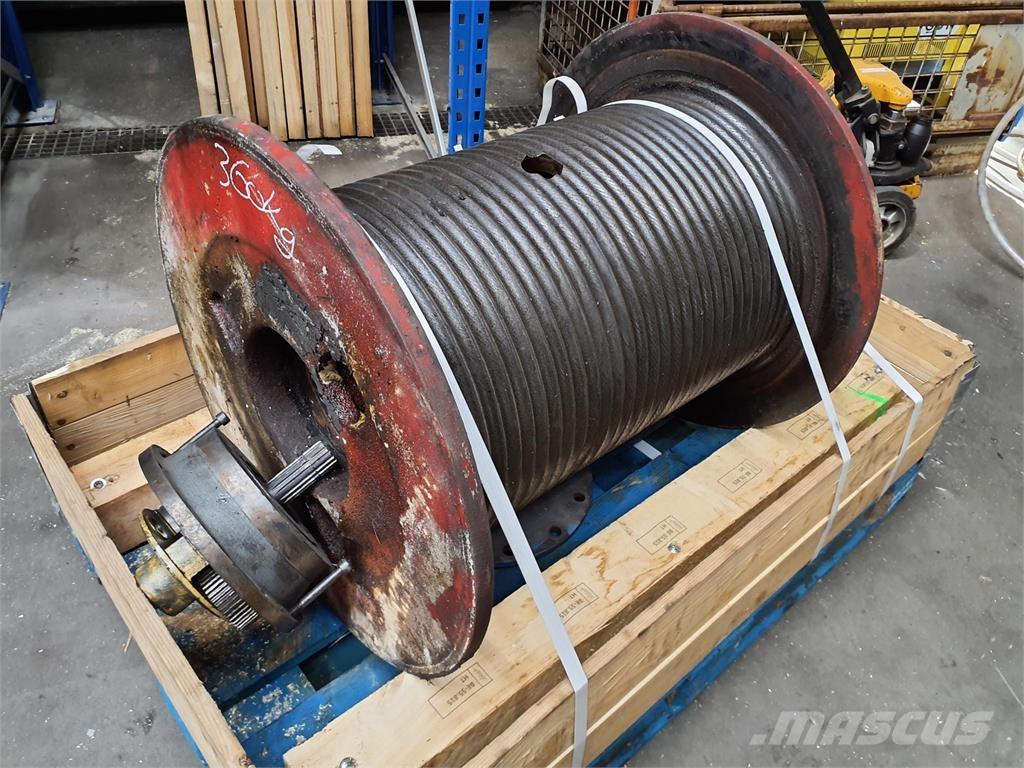 Krupp KMK 4070 winch Pacēlāju/krānu aprīkojums