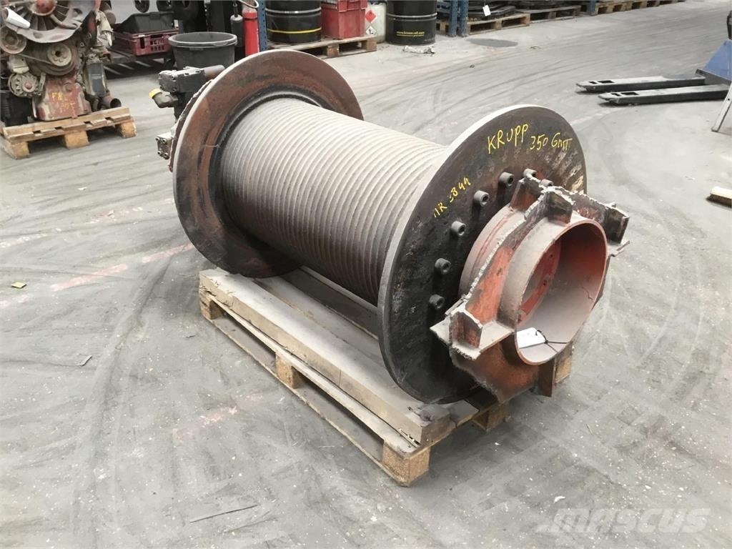 Krupp KMK 8350 winch Pacēlāju/krānu aprīkojums