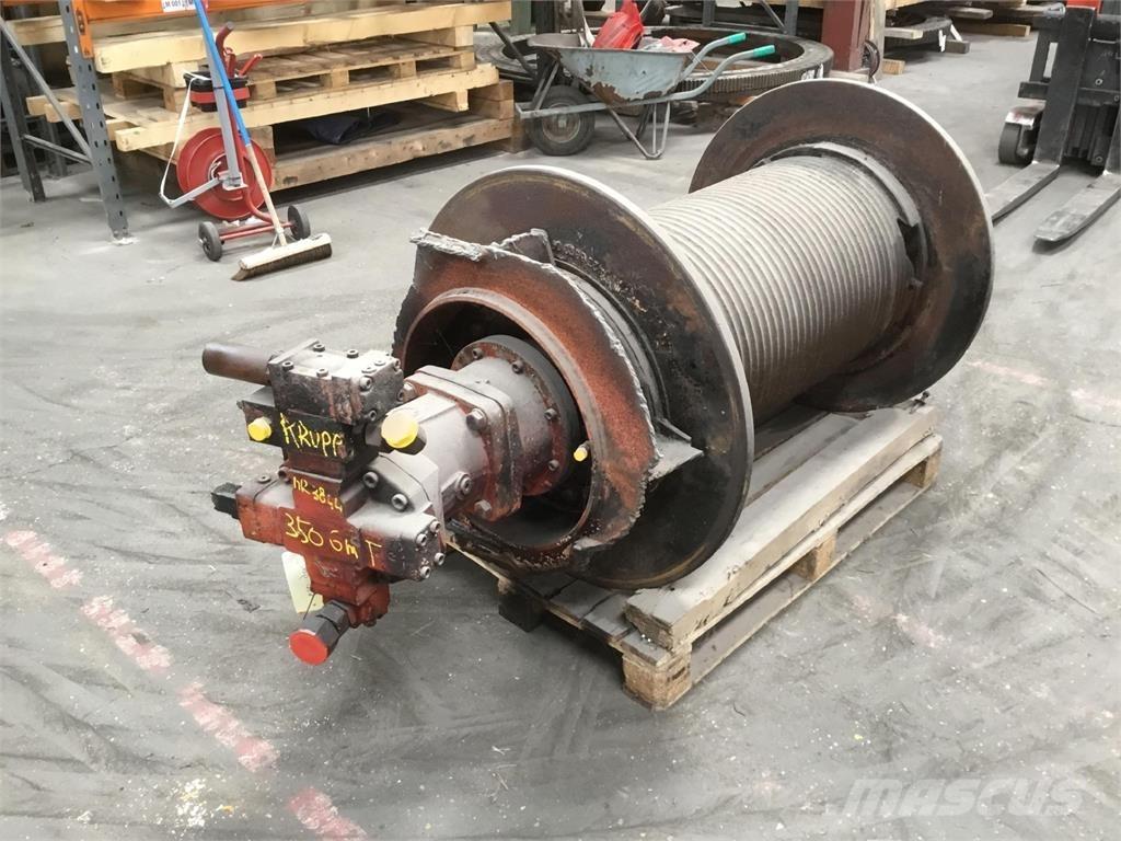 Krupp KMK 8350 winch Pacēlāju/krānu aprīkojums