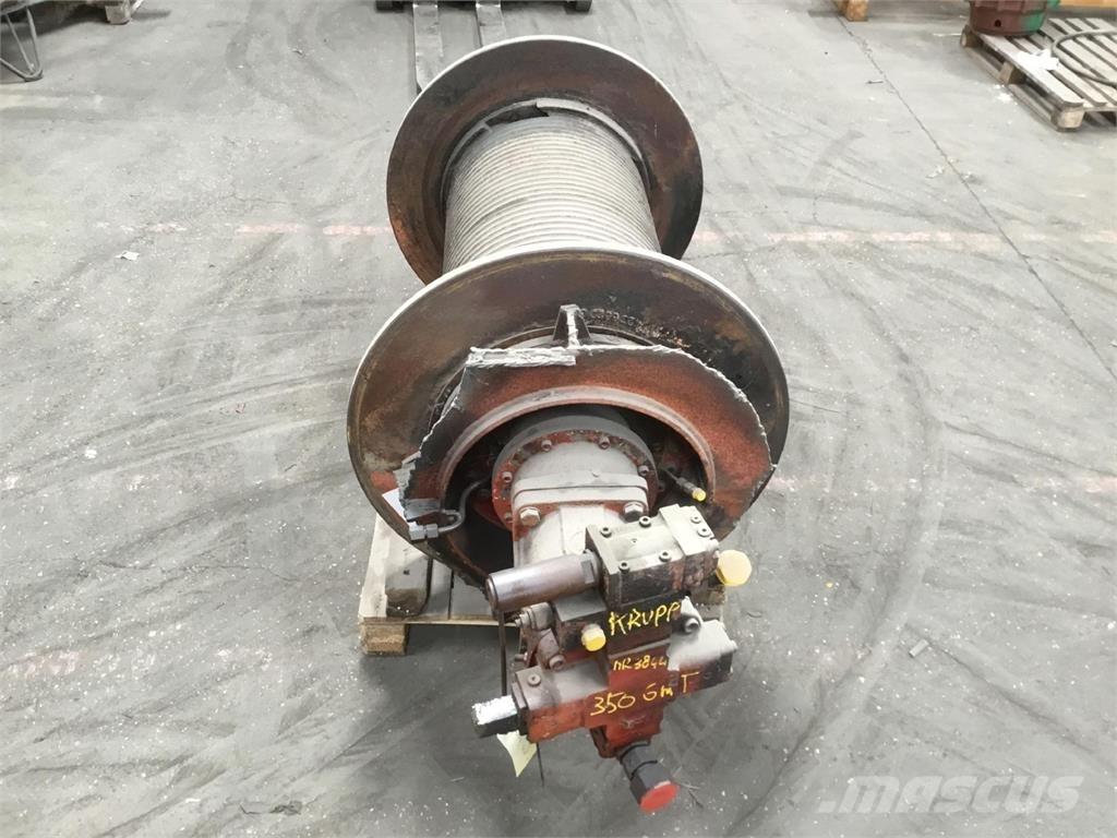 Krupp KMK 8350 winch Pacēlāju/krānu aprīkojums