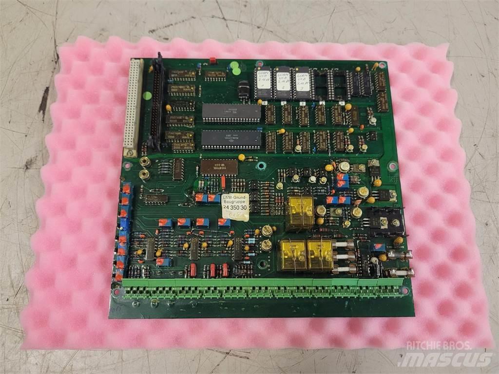  Motherboard 018 Pacēlāju/krānu aprīkojums
