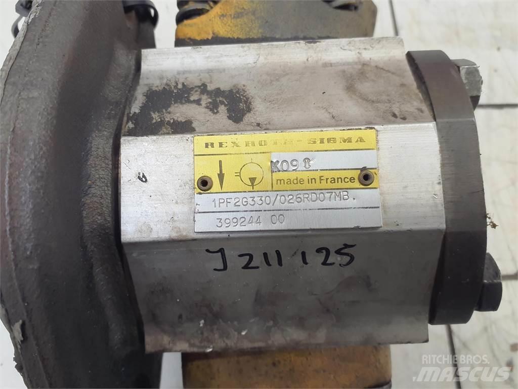 Sigma gear pump Pacēlāju/krānu aprīkojums