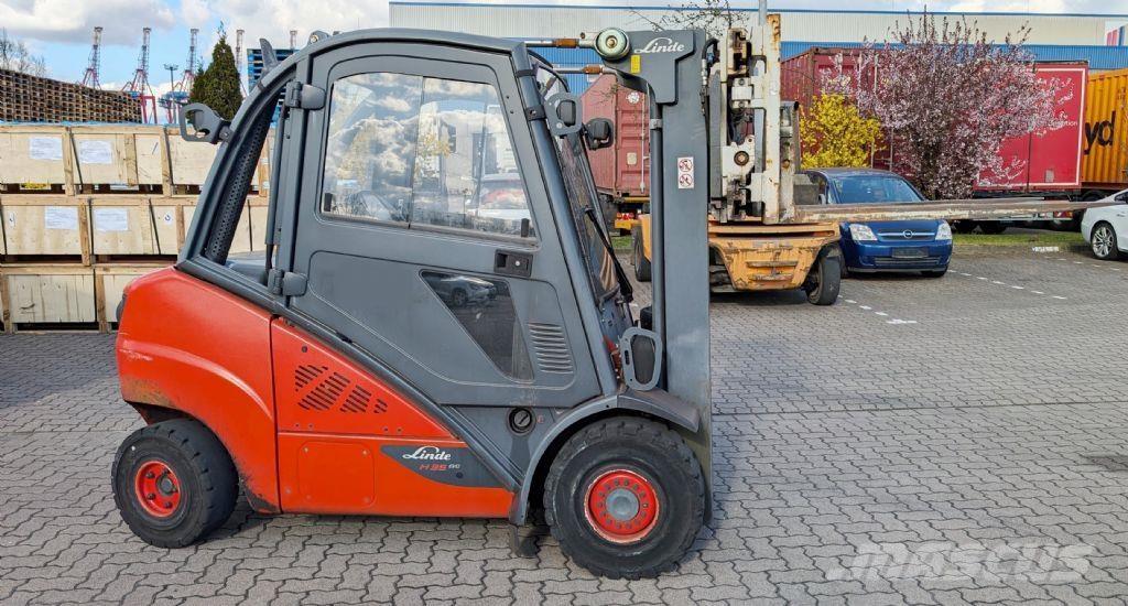 Linde H35D-02 EVO Tehnika ar dīzeļa dzinēju