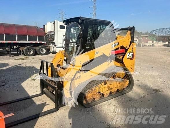 CAT 259D Lietoti riteņu kompaktiekrāvēji