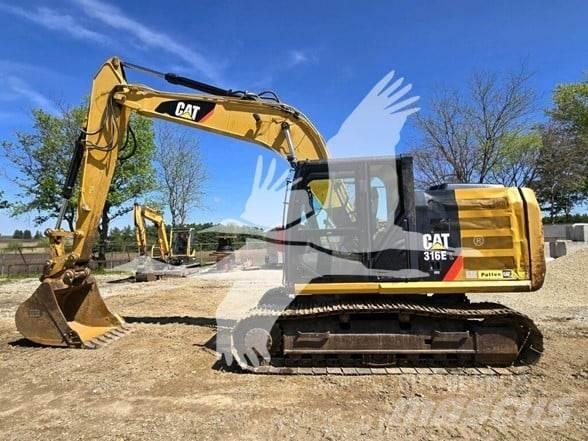 CAT 316E Kāpurķēžu ekskavatori