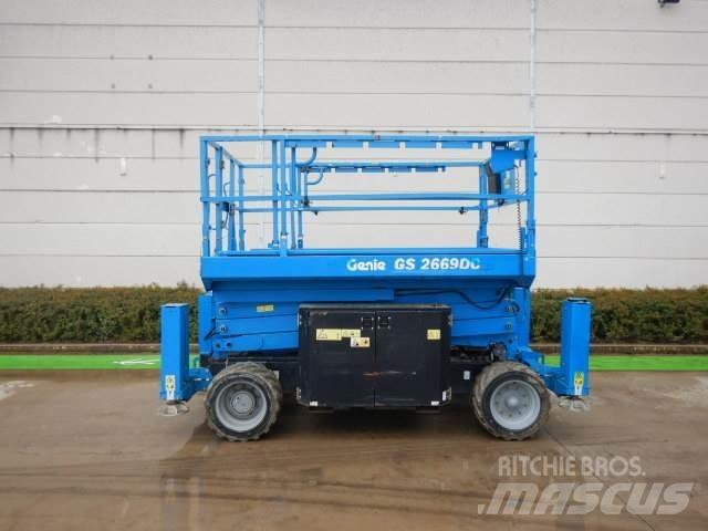 Genie GS2669DC Šķerveida pacēlāji