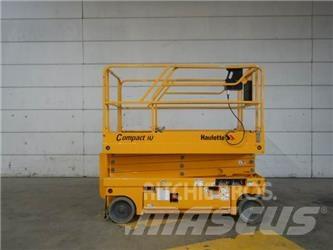 Haulotte Compact 10 Šķerveida pacēlāji