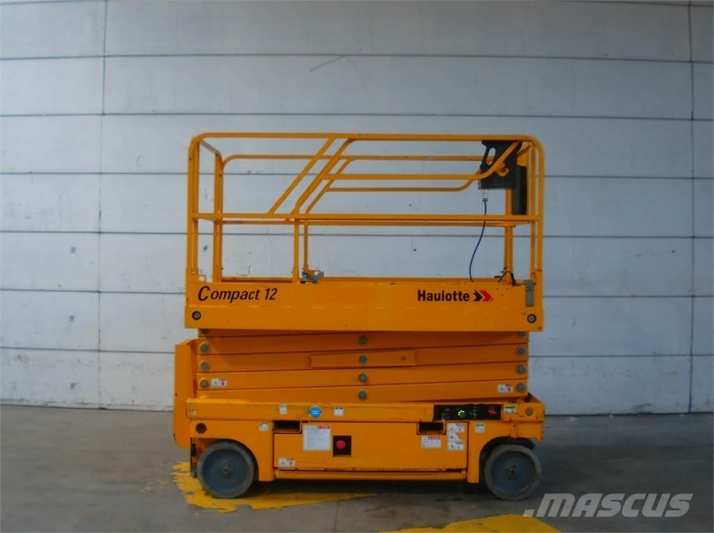 Haulotte Compact 12 Šķerveida pacēlāji