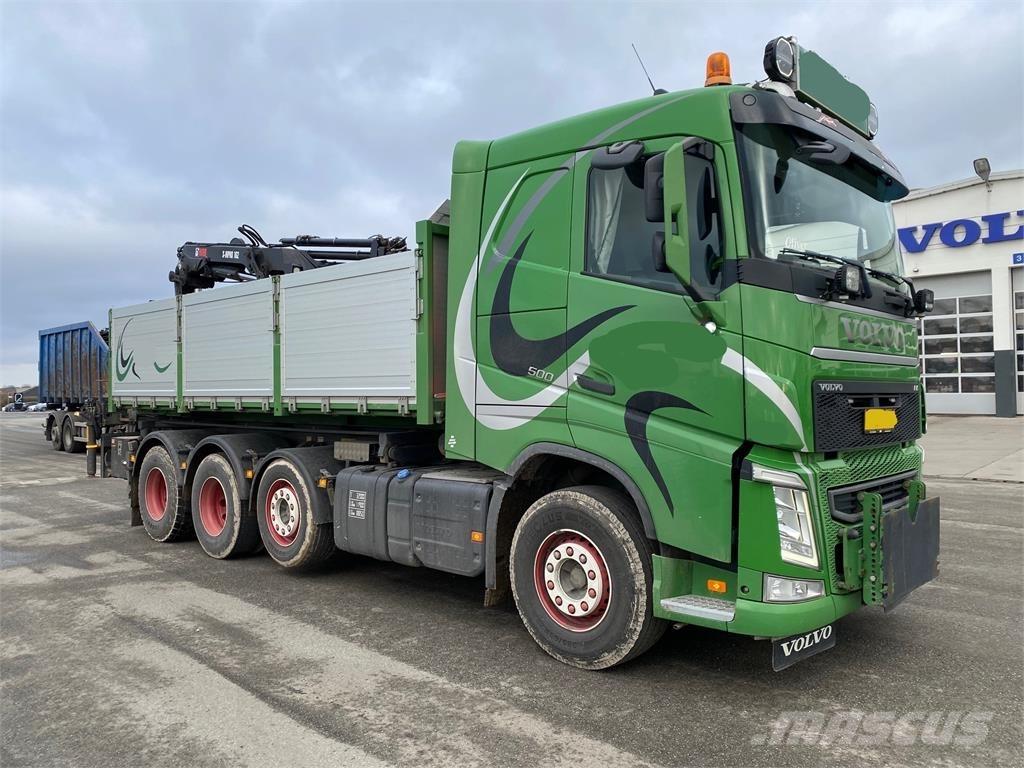 Volvo FH 8x4 Smagās mašīnas ar celtni