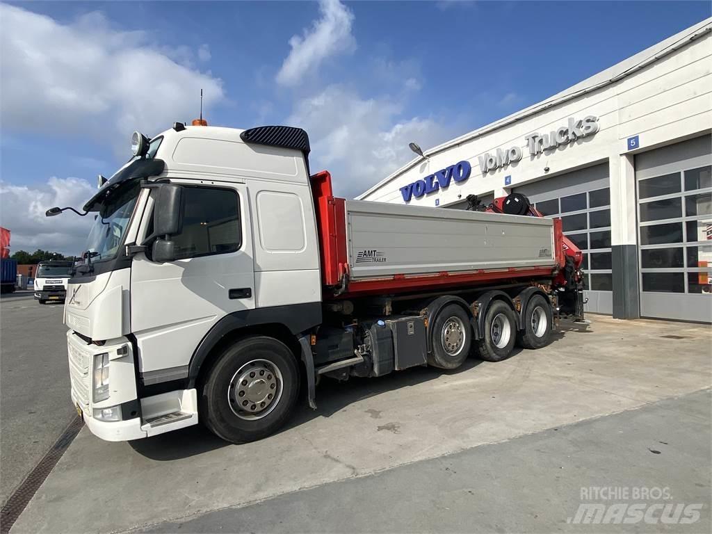 Volvo FM 8x4 500 Smagās mašīnas ar celtni