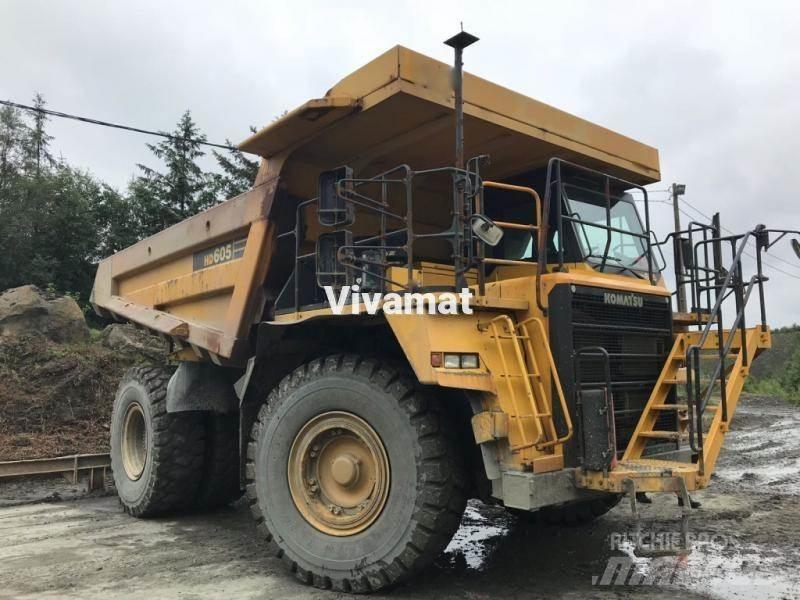 Komatsu HD605-7 Karjeras kravas automašīnas