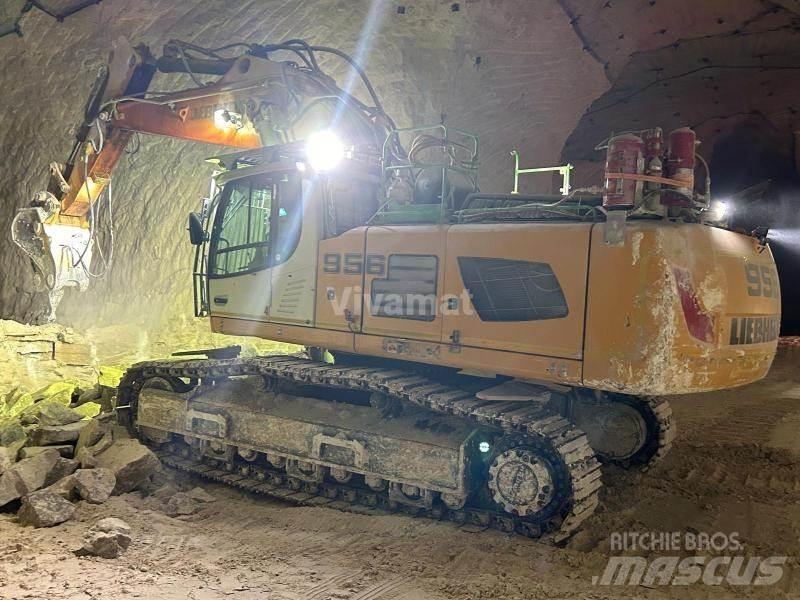 Liebherr R956 Kāpurķēžu ekskavatori