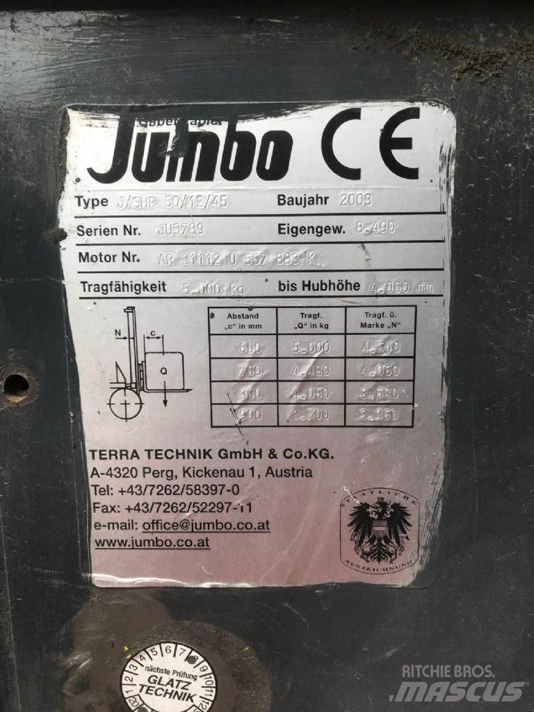 Jumbo J/SHP 50/12/45 Pārvadātājs iekraušanai no sāniem