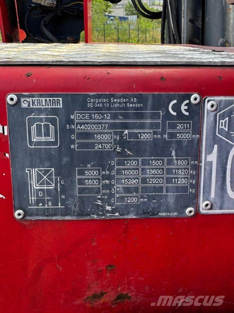 Kalmar DCE 160-12 Tehnika ar dīzeļa dzinēju