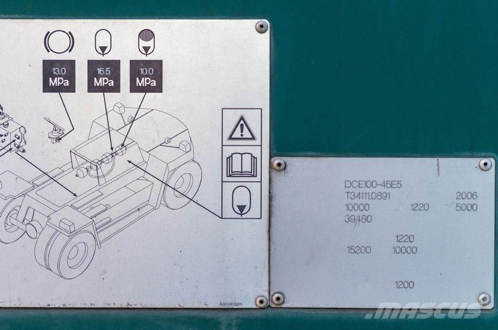 Kalmar DCE100-45E5 Konteineru manipulatori