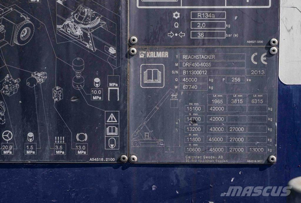 Kalmar DRF450-60S5 Konteineru pacēlāji