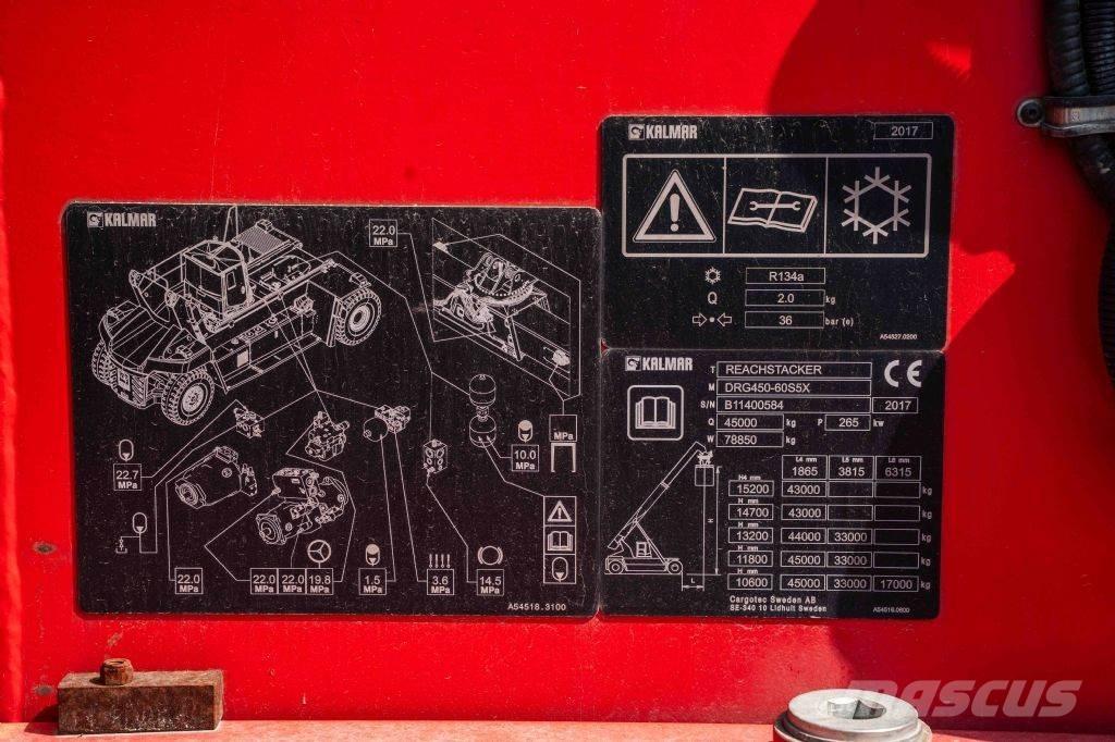 Kalmar DRG450-60S5X Konteineru pacēlāji