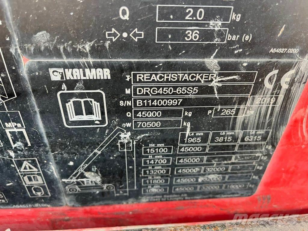 Kalmar DRG450-65S5 Konteineru pacēlāji