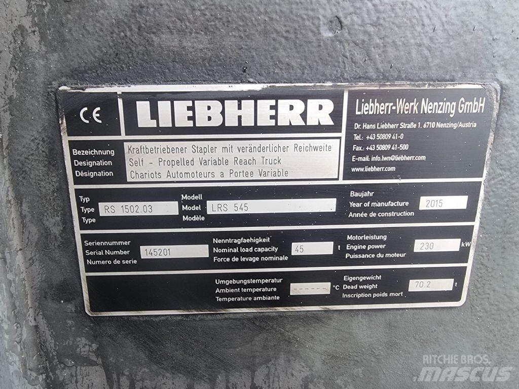 Liebherr LRS 545 Konteineru pacēlāji
