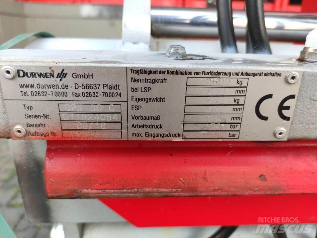 Durwen DPK 30 C Iekraušanas tehnika- Citi