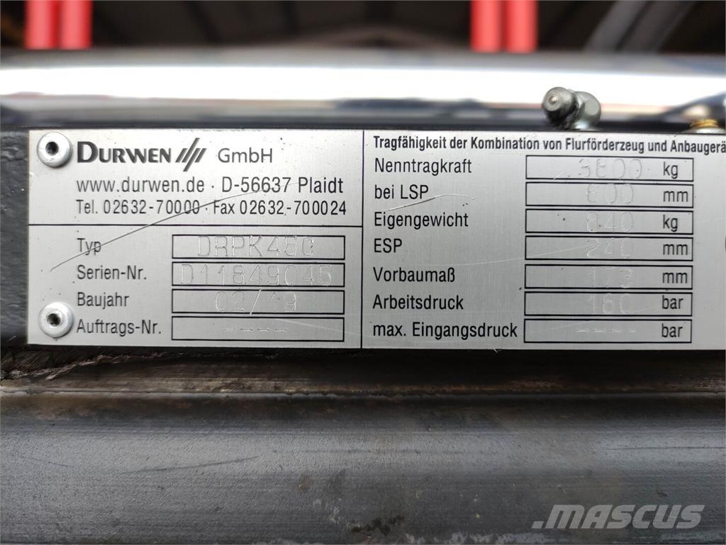 Durwen DRPK45C Maisu satvērēji