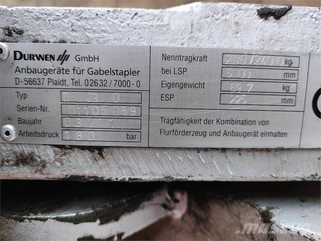 Durwen DU73 0 Dakšas