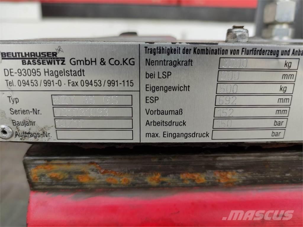 Durwen RZV 35 GS Iekraušanas tehnika- Citi