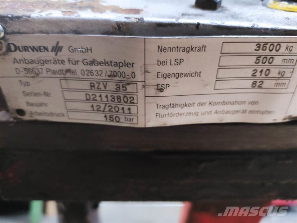 Durwen RZV 35-S Iekraušanas tehnika- Citi