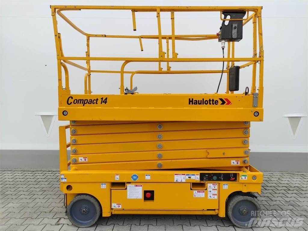 Haulotte Compact14 Šķerveida pacēlāji