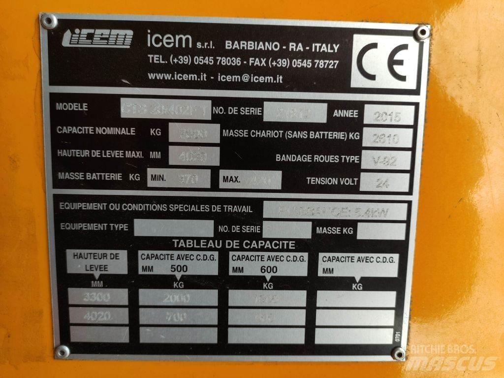 Icem CTS20/402 FT Lielaugstuma pārvadātājs