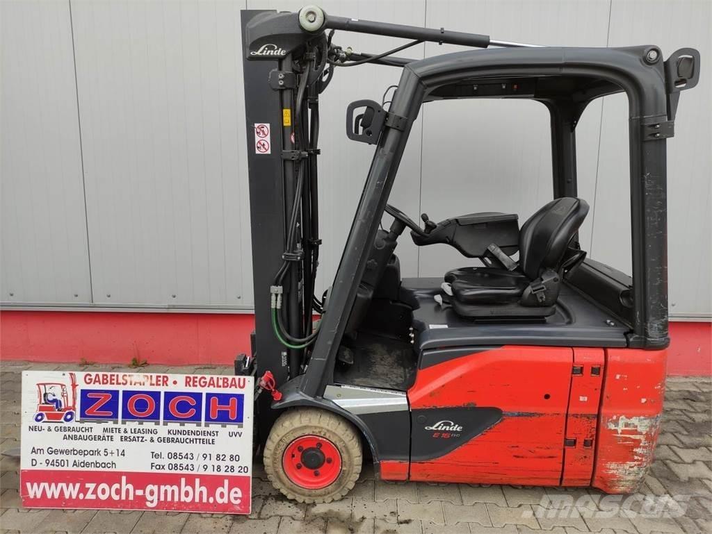 Linde E16-02-386-EVO Elektriskie iekrāvēji
