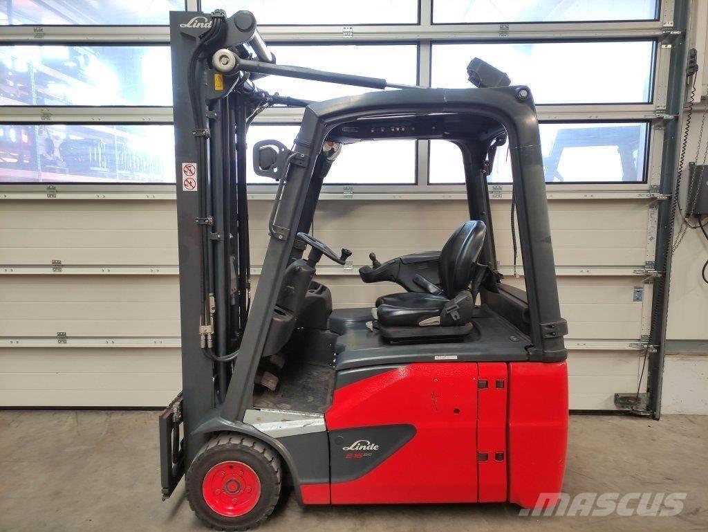 Linde E16-02-386-EVO Elektriskie iekrāvēji