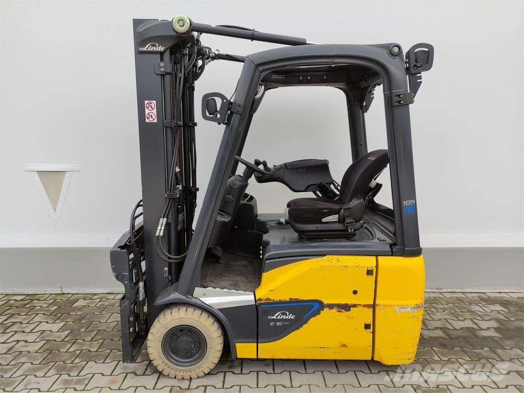 Linde E16-C-02-387 EVO Elektriskie iekrāvēji