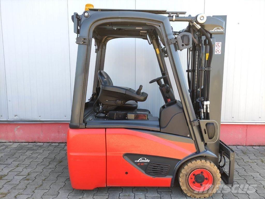 Linde E16C-02-386 EVO Elektriskie iekrāvēji