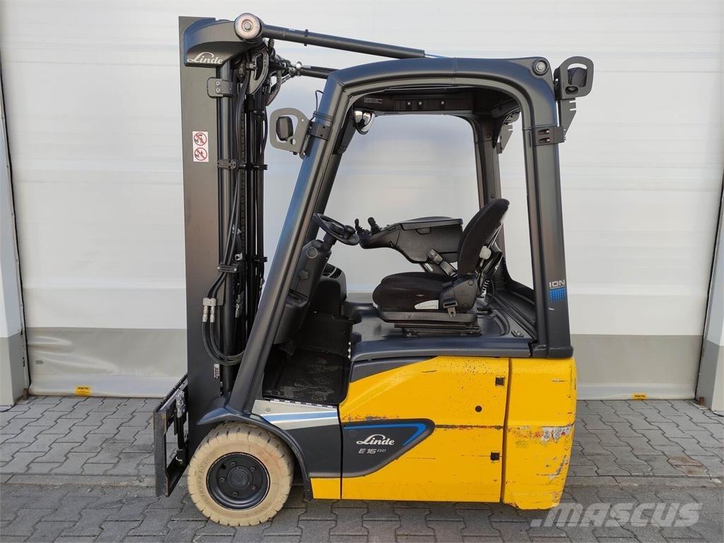 Linde E16C-02-386 EVO Elektriskie iekrāvēji