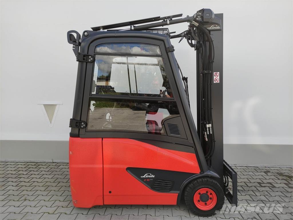 Linde E16H-02-386-EVO Elektriskie iekrāvēji