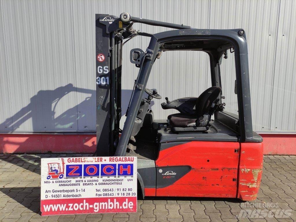 Linde E20L-02-386 Elektriskie iekrāvēji