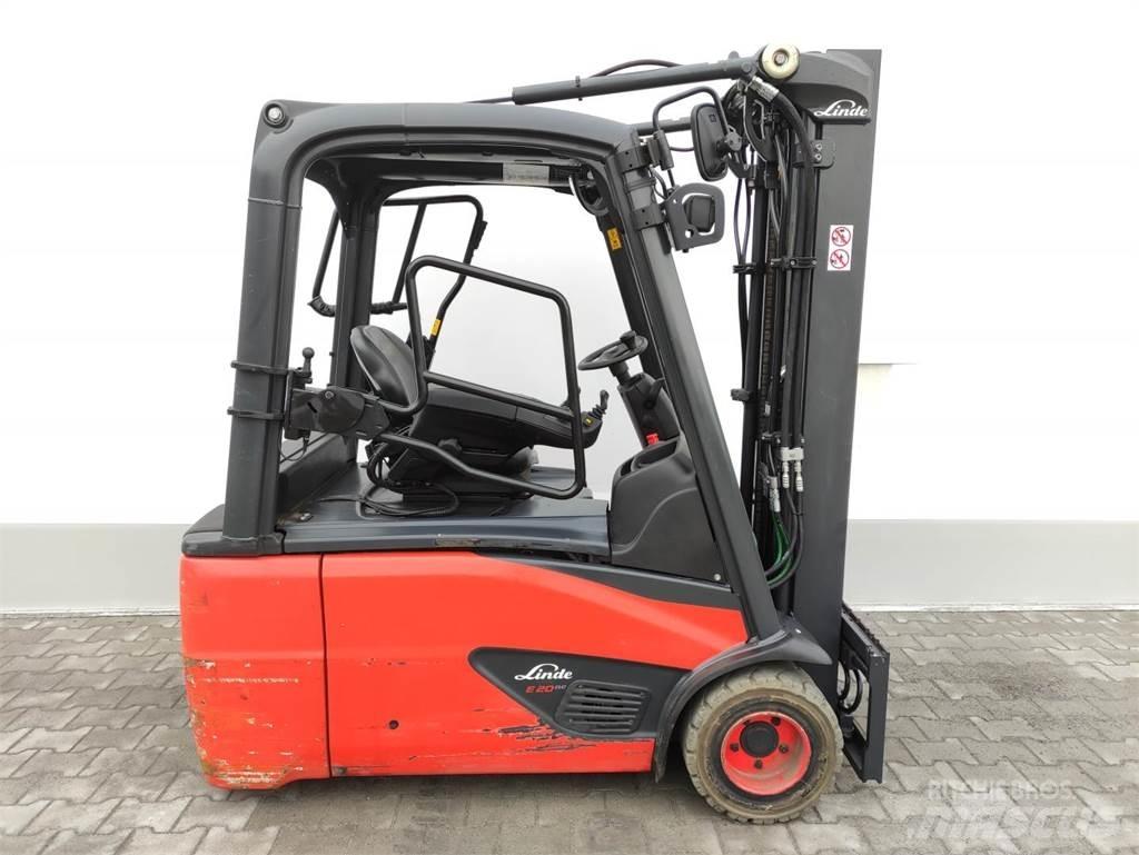 Linde E20L-02-386-EVO Elektriskie iekrāvēji