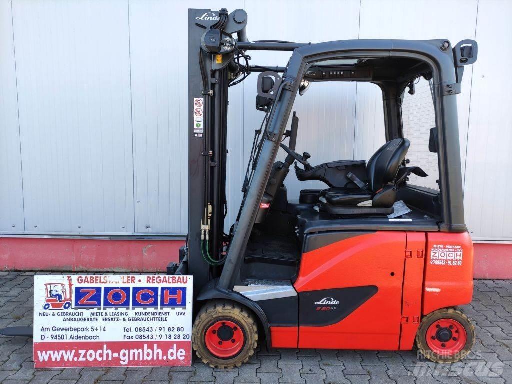 Linde E20P-02-386 EVO Elektriskie iekrāvēji
