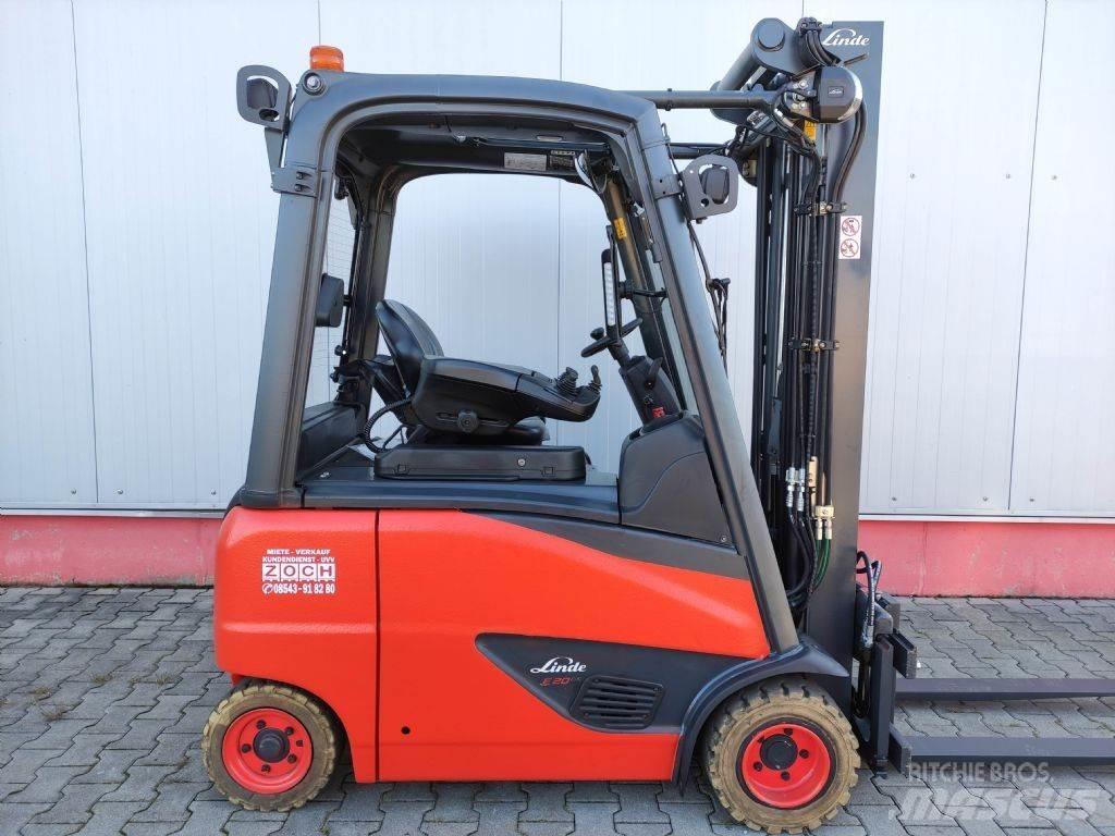 Linde E20P-02-386 EVO Elektriskie iekrāvēji
