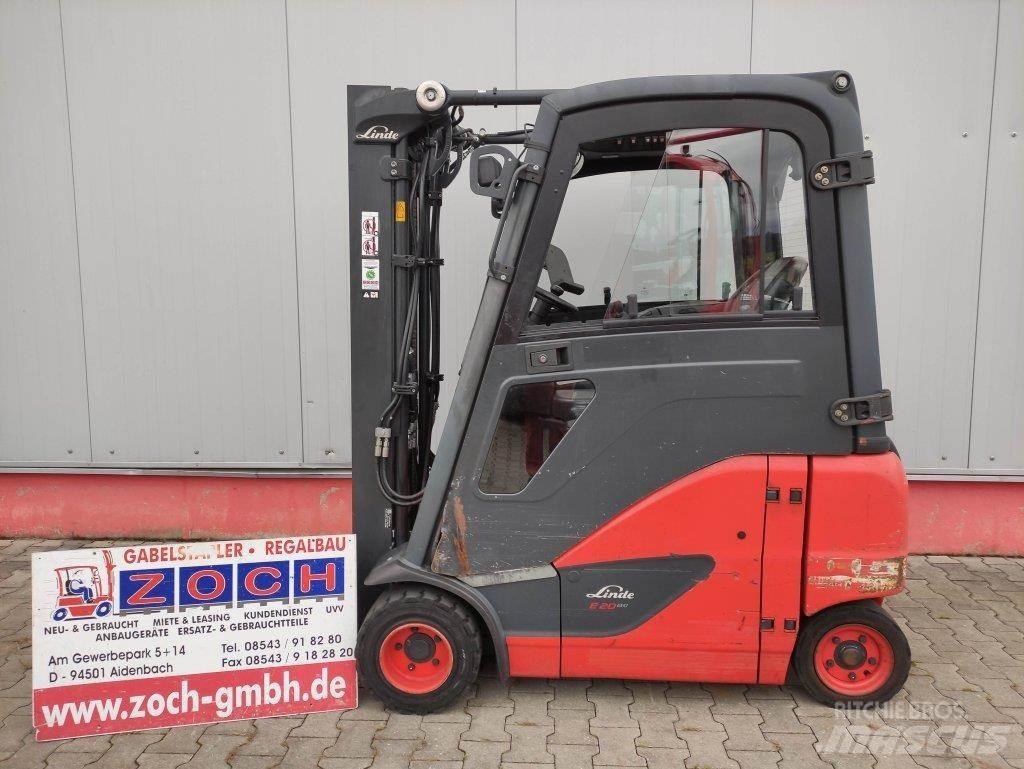 Linde E20PH-02-386 EVO Elektriskie iekrāvēji